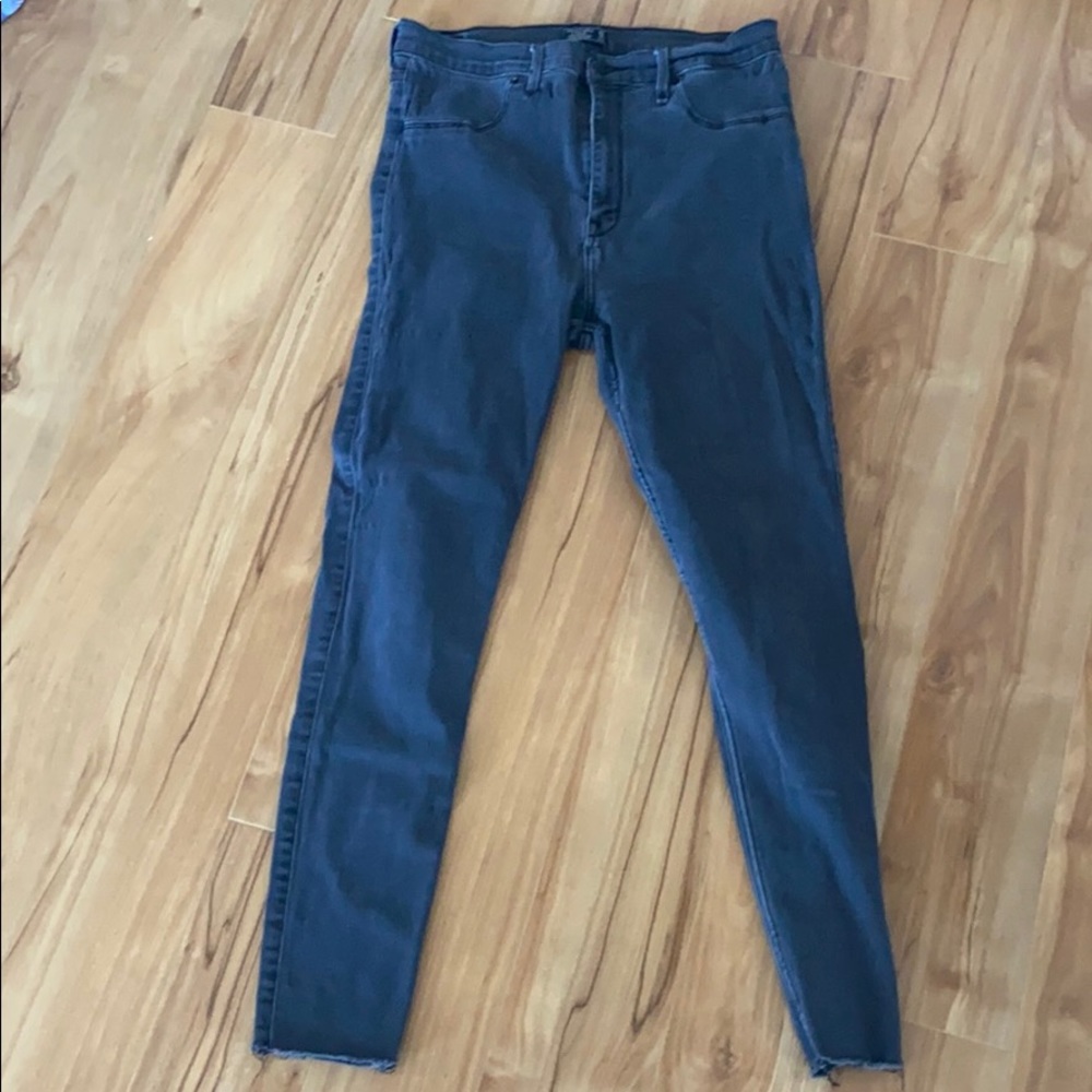Faded Black Skinny Jeans